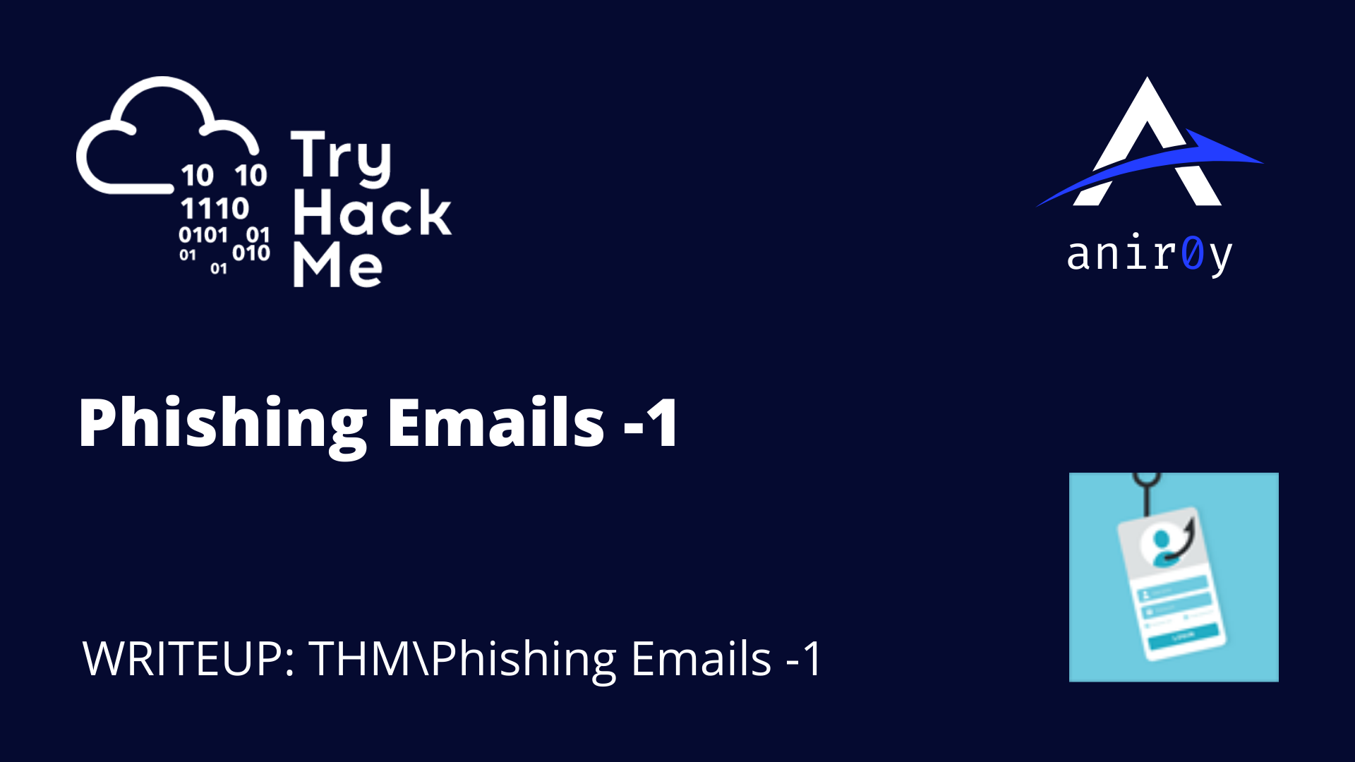 Try Hack Me Phishing Emails 1