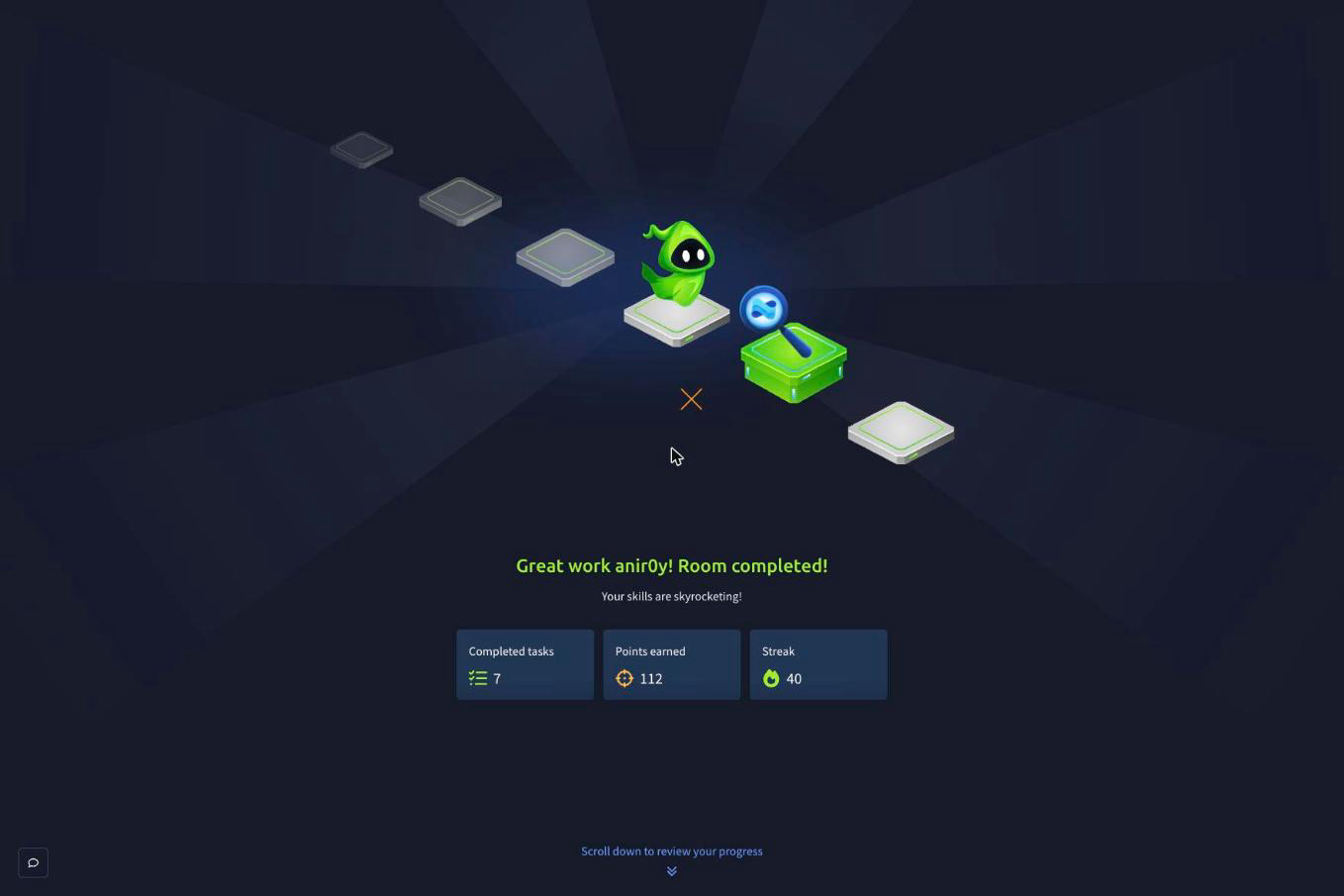 TryHackMe SharePoint Online Monitoring completed